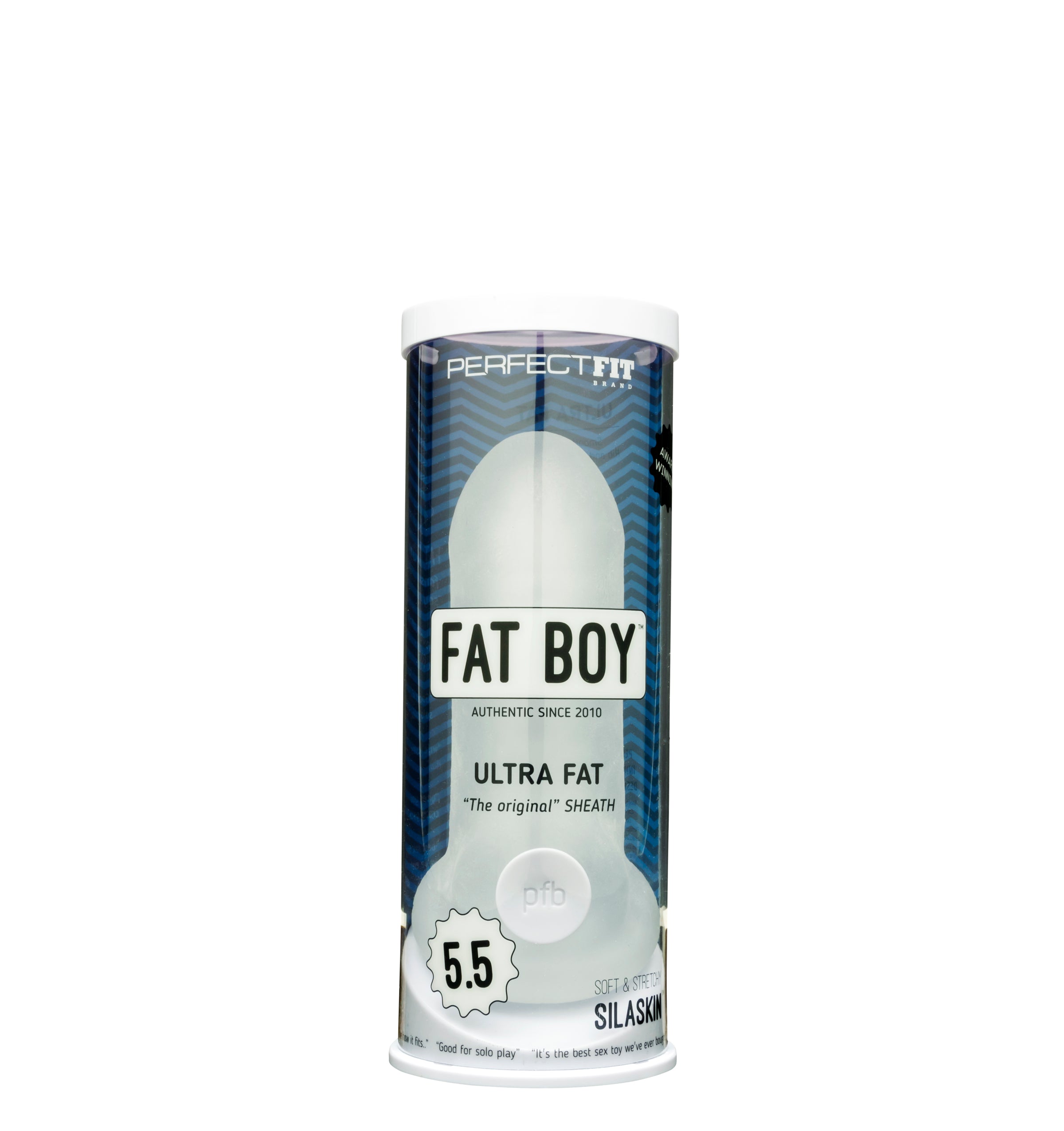 Fat Boy Original Ultra Fat Sheath 5.5 Inch – Enhancing Sheath Clear > Sex Toys For Men > Penis Sleeves