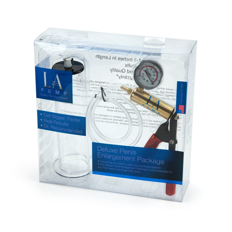 Deluxe Penis Enlargement Package 2 Inch for Enhanced Confidence and Pleasure Clear Pumps - Performance