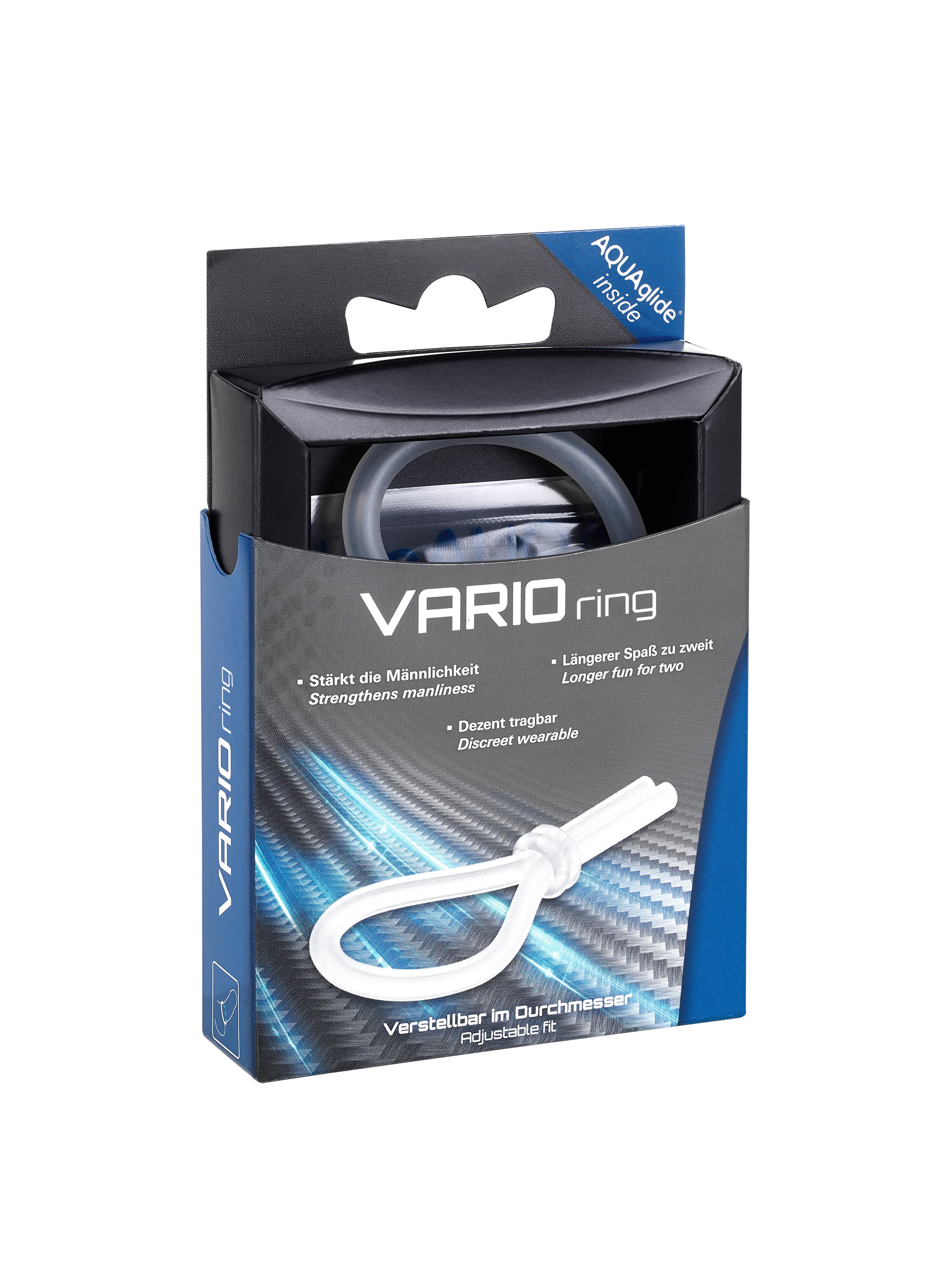 VARIOring Adjustable Silicone Erection Ring One Size COCK RINGS Adjustable