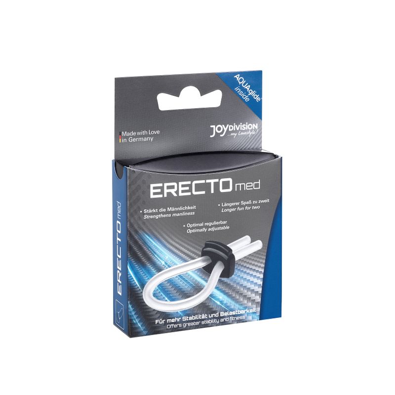 Erectomed Adjustable Clear Cock Ring > Cock Ring > Adjustable