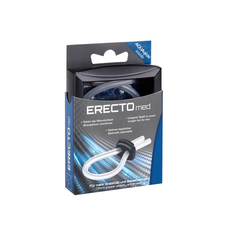 Erectomed Adjustable Clear Cock Ring > Cock Ring > Adjustable