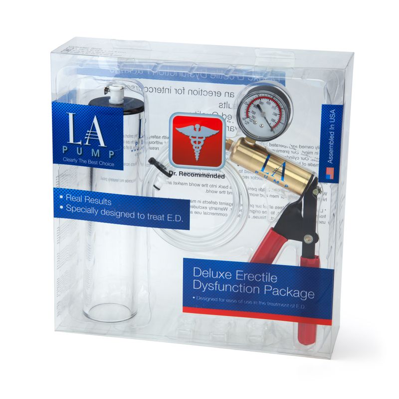 LA Pump Deluxe Penis Pump – Pressure Gauge