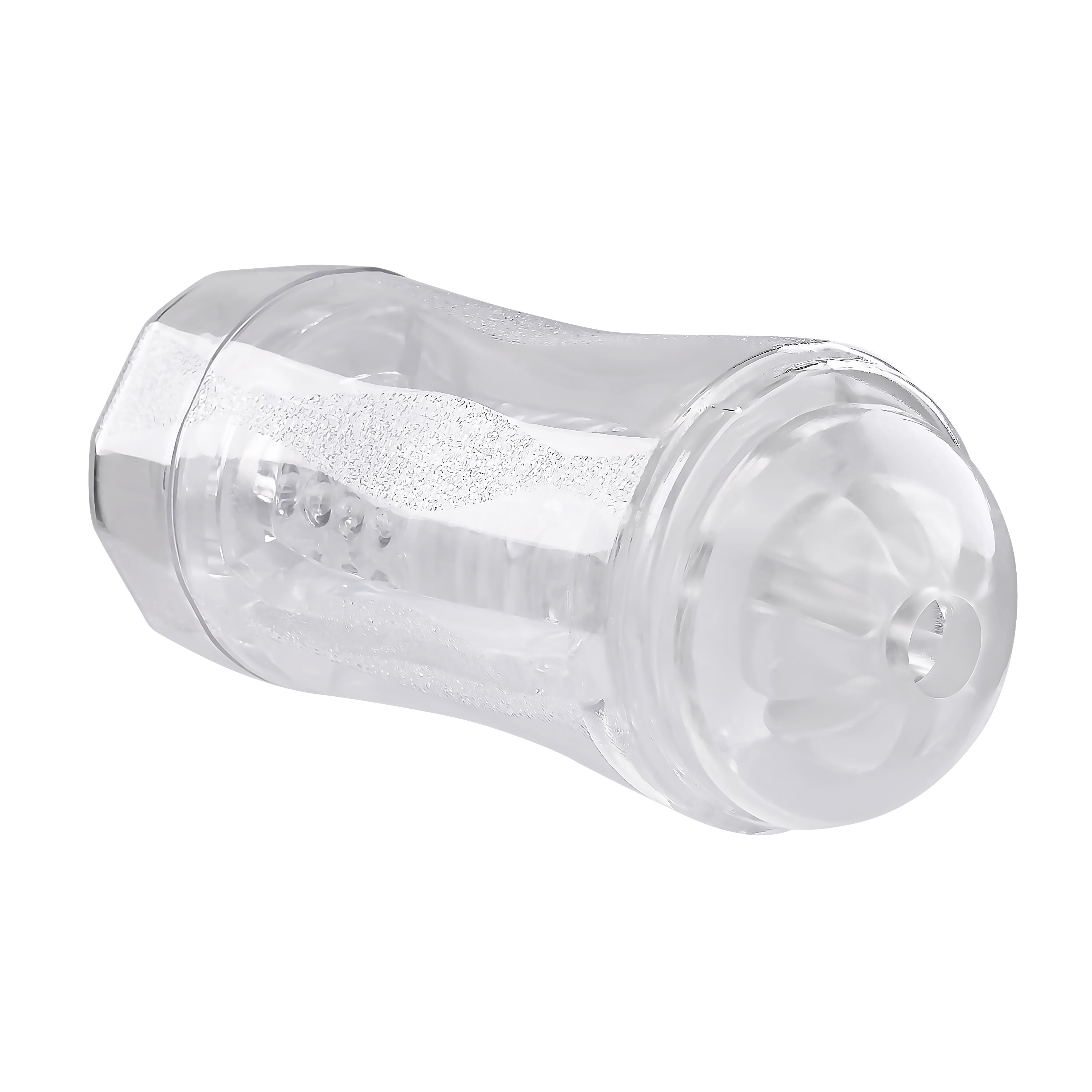 Gender X Double Fantasy – Dual-Ended Transparent Stroker > Sex Toys For Men > Masturbators Cup