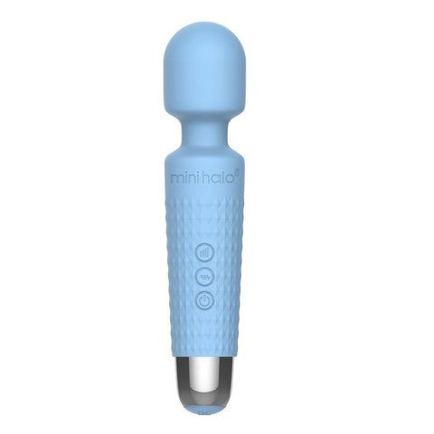 Shibari Mini Halo Wireless 20X Powder Blue Massager Default Title Electric Massager