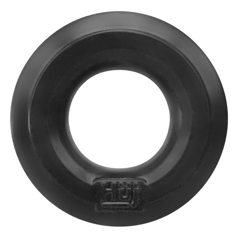 HUJ C-RING by Hunkyjunk Tar 2.4cm Inner Diameter Black Cockrings