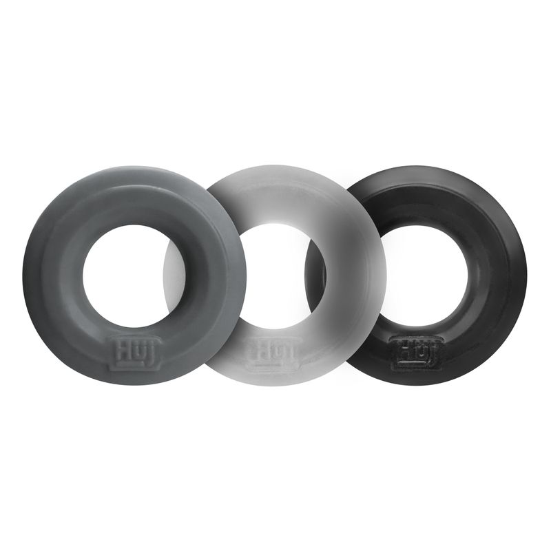 Huj3 C Ring 3 Pack by Hunkyjunk Multi Cockrings