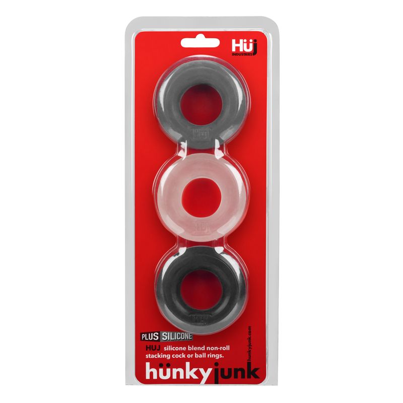 Huj3 C Ring 3 Pack by Hunkyjunk Cockrings