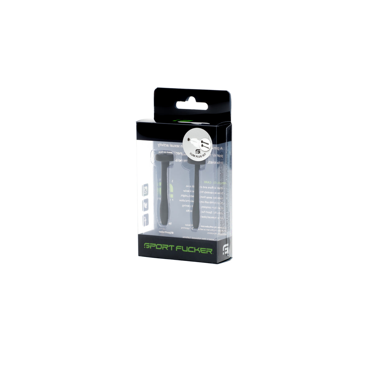 Sport Fucker Cum Plug Kit Black – Penis Sounding and Intimacy Play Set > Sex Toys For Men > Sounding Rods