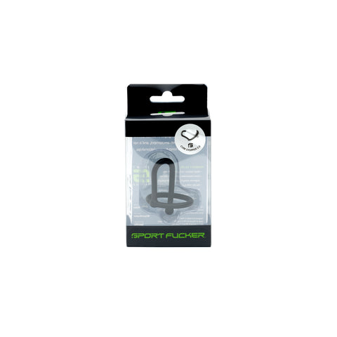 Cum Stopper 2.0 Black - 45mm Insertable Length Silicone Sounding Rods