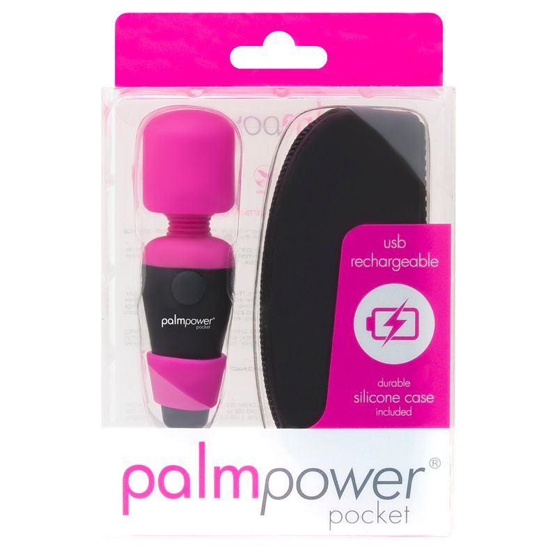 PalmPower Pocket Rechargeable – Travel-Sized Wand Vibrator > Sex Toys > Mini Massagers