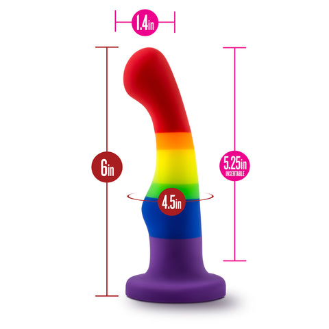 Avant Pride P1 Freedom Silicone Dildo Dongs Neutral