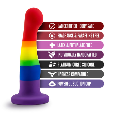 Avant Pride P1 Freedom Silicone Dildo Dongs Neutral