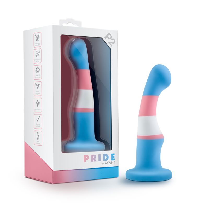 Avant Pride P2 True Blue – Silicone Dildo > Dildos > Neutral Dildos
