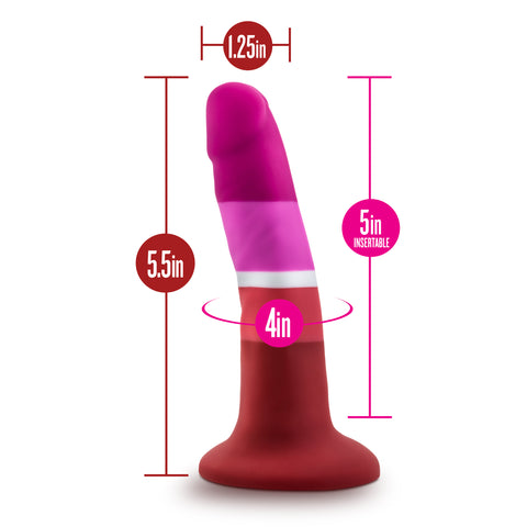 Avant Pride P3 Beauty Silicone Dildo Dongs Neutral