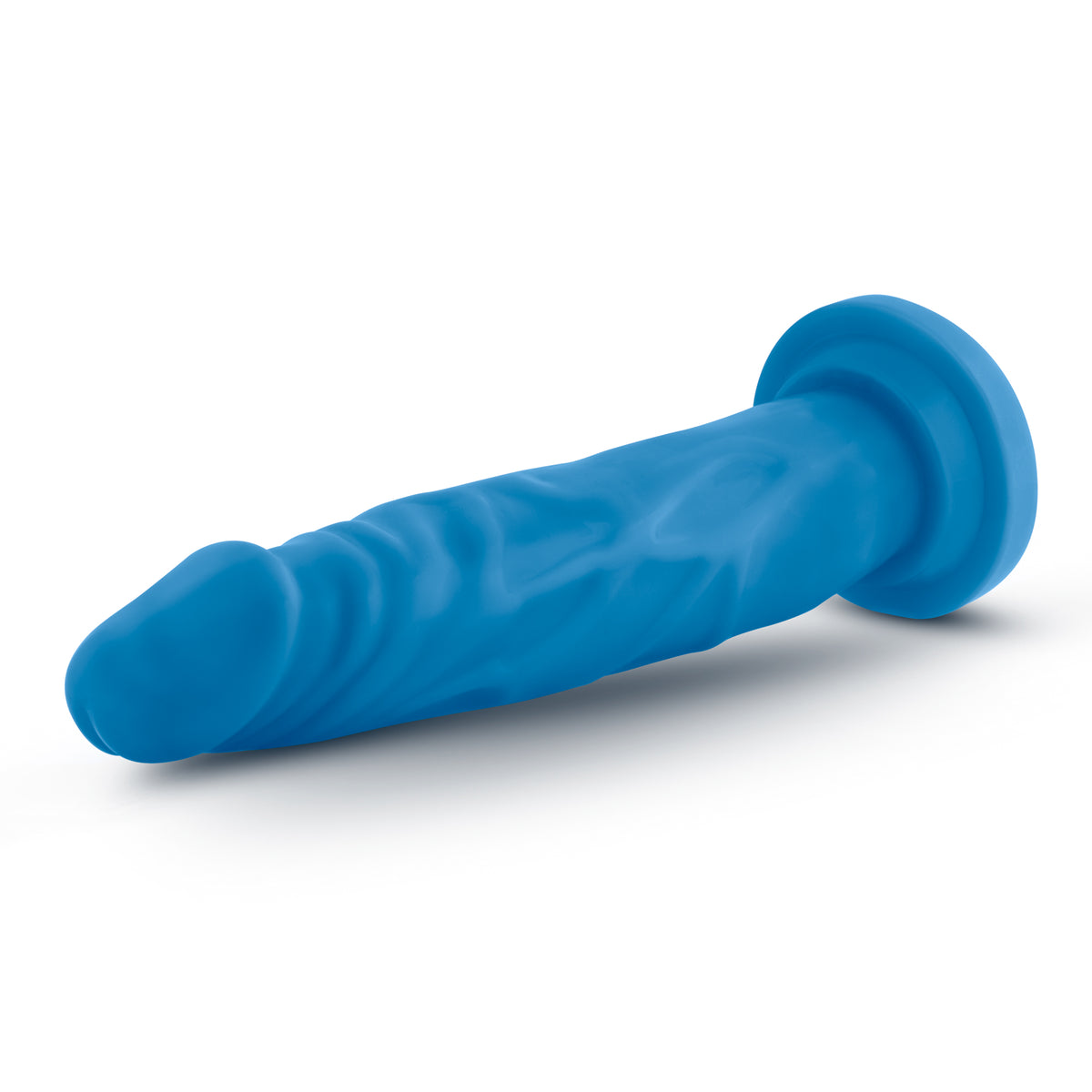 Neo Dual Density Realistic Dildo with Suction Cup (5.5, 6 and 7.5 Inch) Blue 7.5 Inch No Balls > Dildos > Realistic Dildos