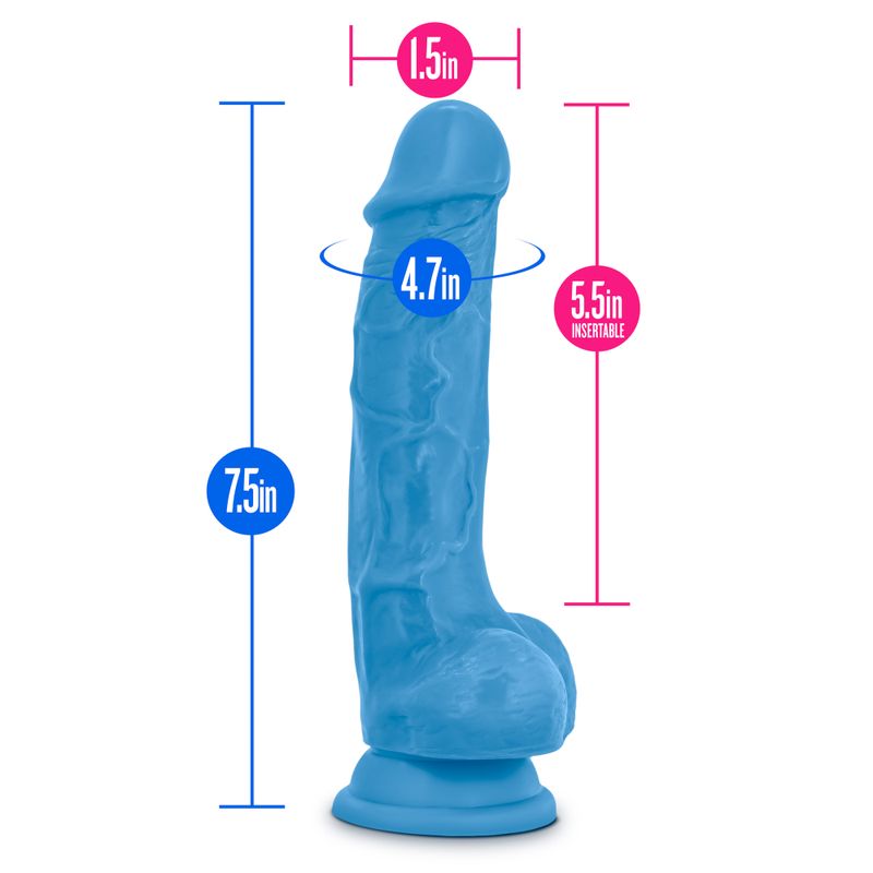 Neo Dual Density Realistic Dildo with Suction Cup (5.5, 6 and 7.5 Inch) > Dildos > Realistic Dildos