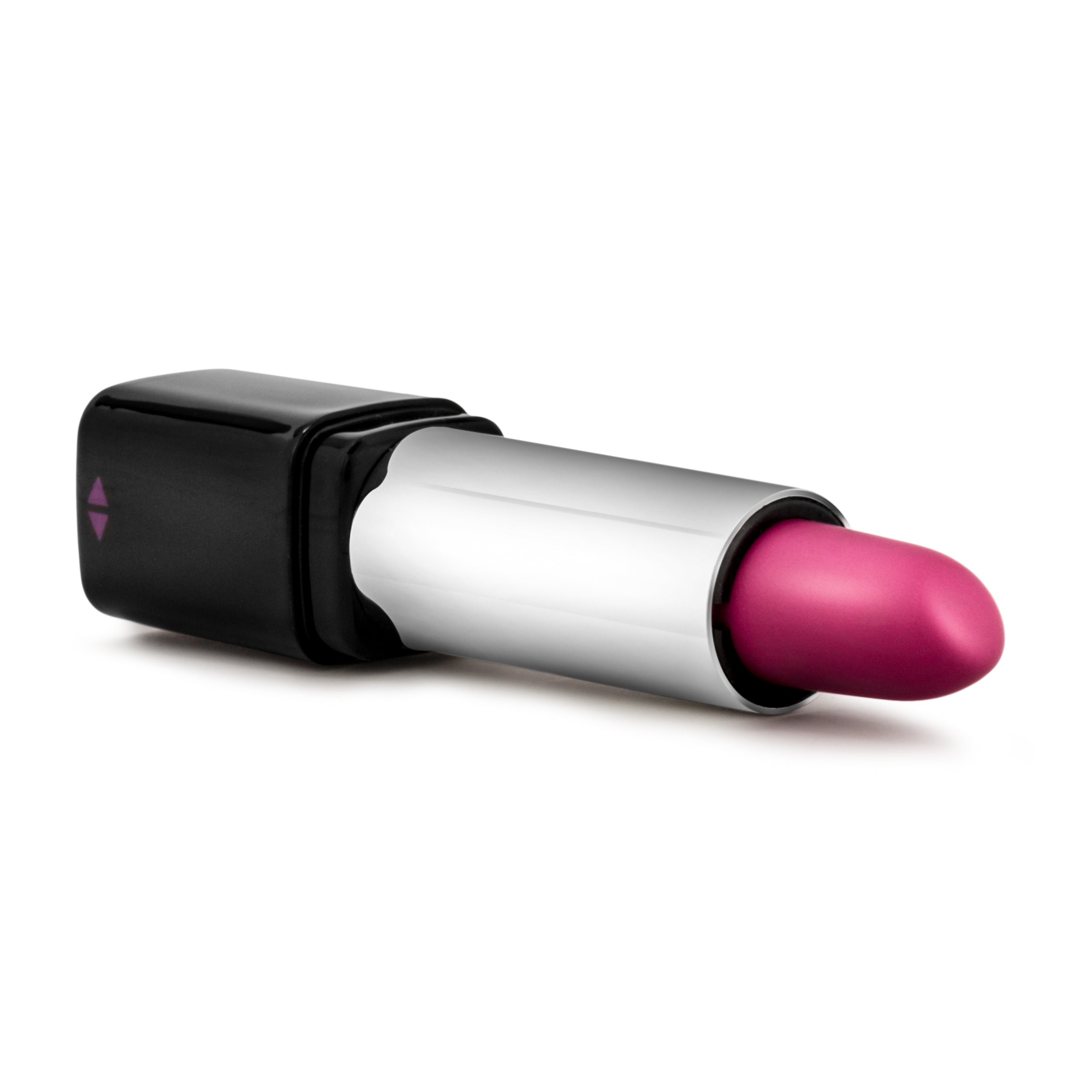 Rose Lipstick Vibe Black 4 Inch Compact Pleasure Toy > Vibrators > Mini Vibrators