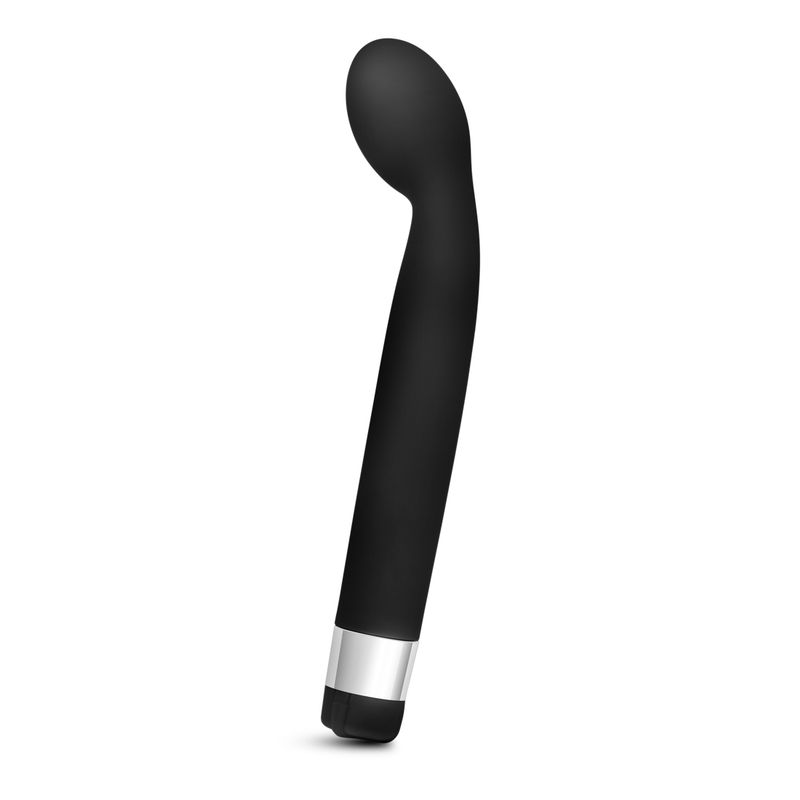 Rose Scarlet G Black G-Spot Vibrator Waterproof 7 Inch > Sex Toys For Ladies > G-Spot Vibrators