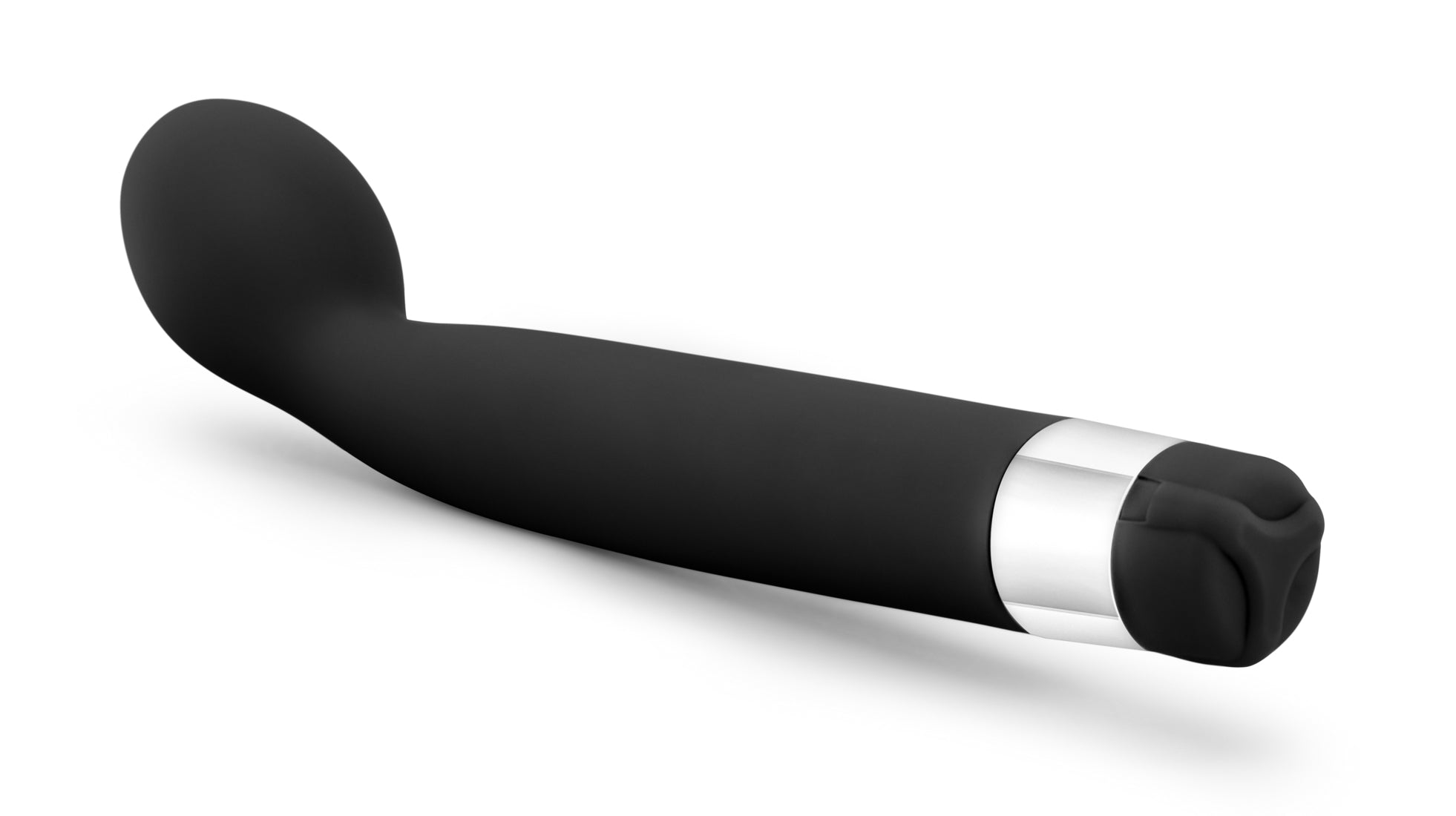 Rose Scarlet G Black G-Spot Vibrator Waterproof 7 Inch > Sex Toys For Ladies > G-Spot Vibrators