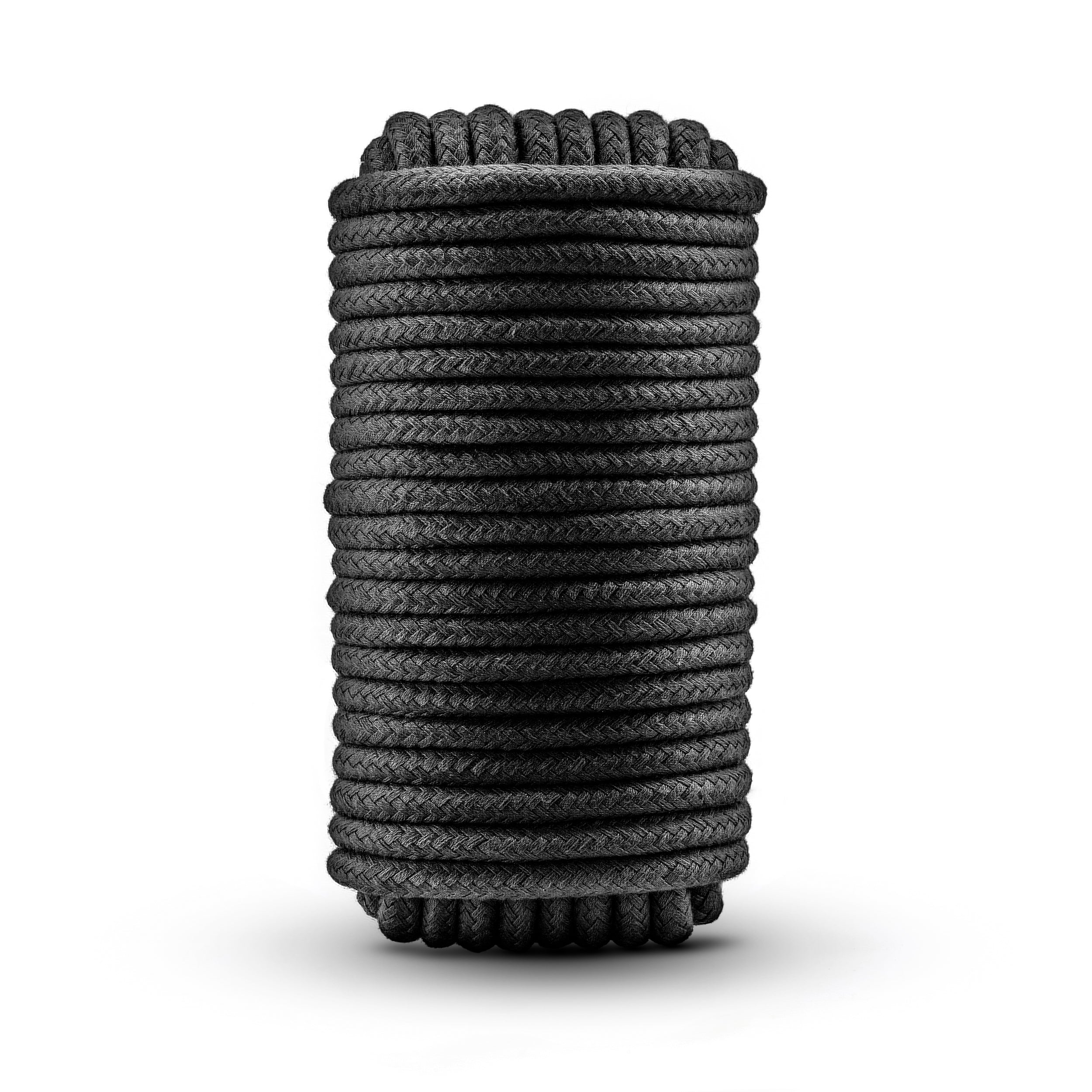 Temptasia Bondage Rope 10 Meter Soft Cotton Black Rope