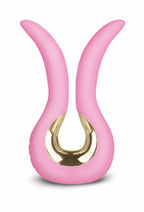 Gvibe MINI Candy Pink - Compact Dual Stimulation Toy Pink > Vibrators > Ladies > Clitoral Vibrators and Stimulators