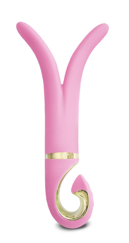 Gvibe 3 Candy Pink 7 Inch Waterproof Vibrator Pink VIBRATORS