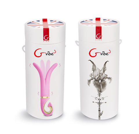 Gvibe 3 Candy Pink 7 Inch Waterproof Vibrator VIBRATORS
