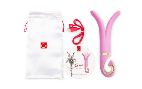 Gvibe 3 Candy Pink 7 Inch Waterproof Vibrator VIBRATORS