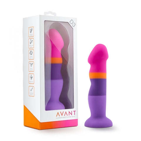 Avant D3 Summer Fling Silicone Dildo Mixed DONGS