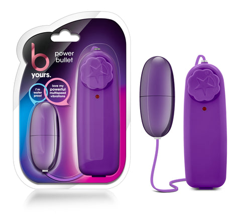 B Yours Power Bullet Purple for Ultimate Clitoral Stimulation Purple BULLETS