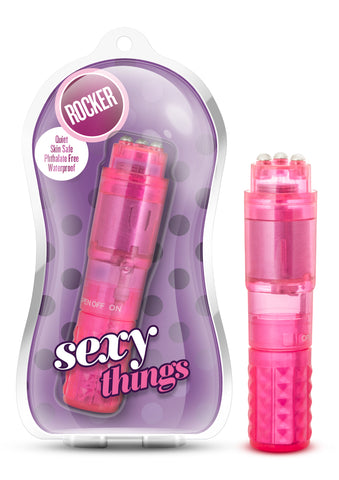 Sexy Things Rocker Pink 4 Inch Vibrating Massager Vibrators