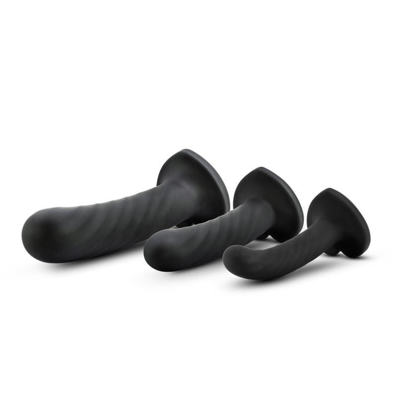 Temptasia Twist Kit Set of Three Unique Swirling Dildos > Sex Toys > Dilators