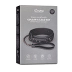 Fetish Collar With Leash Bondage Set – Adjustable Collar and Leash Set > Bondage Gear > Collars & Leashes