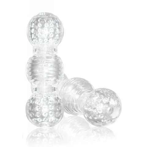 M for Men Master Stroker Clear 6 Inch Pocket Size > Sex Toys For Men > Masturbators Manual