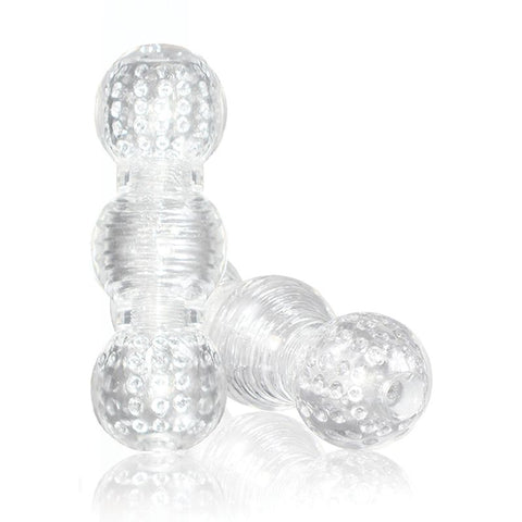 M for Men Master Stroker Clear 6 Inch Pocket Size > Sex Toys For Men > Masturbators Manual