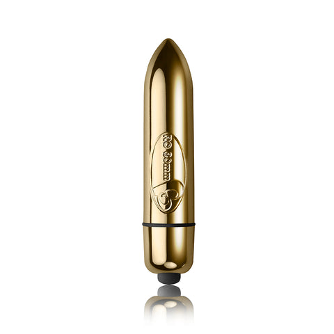 RO-80 Single Speed Bullet Champagne Gold Vibrator Toy BULLETS