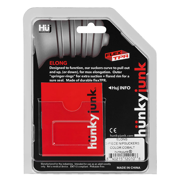 Elong Wide Base Nipsucker Black > Sex Toys > Nipple Suckers