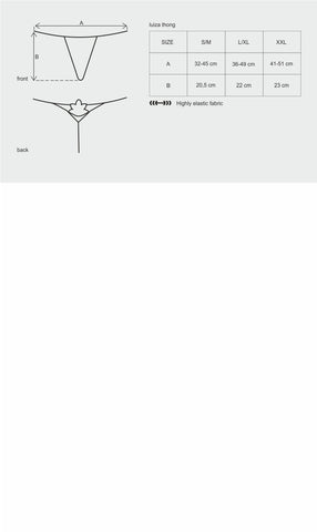 Luiza Thong Red Panties