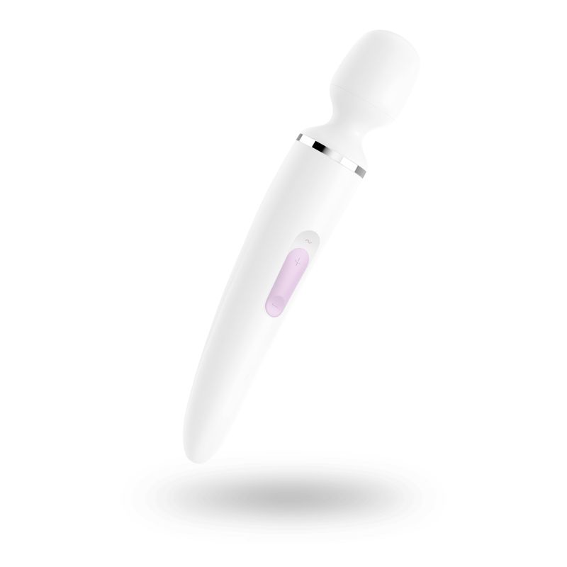 Satisfyer Wand-er Woman Rechargeable Massage Wand – White Massage Wand > Sex Toys > Massage Wands