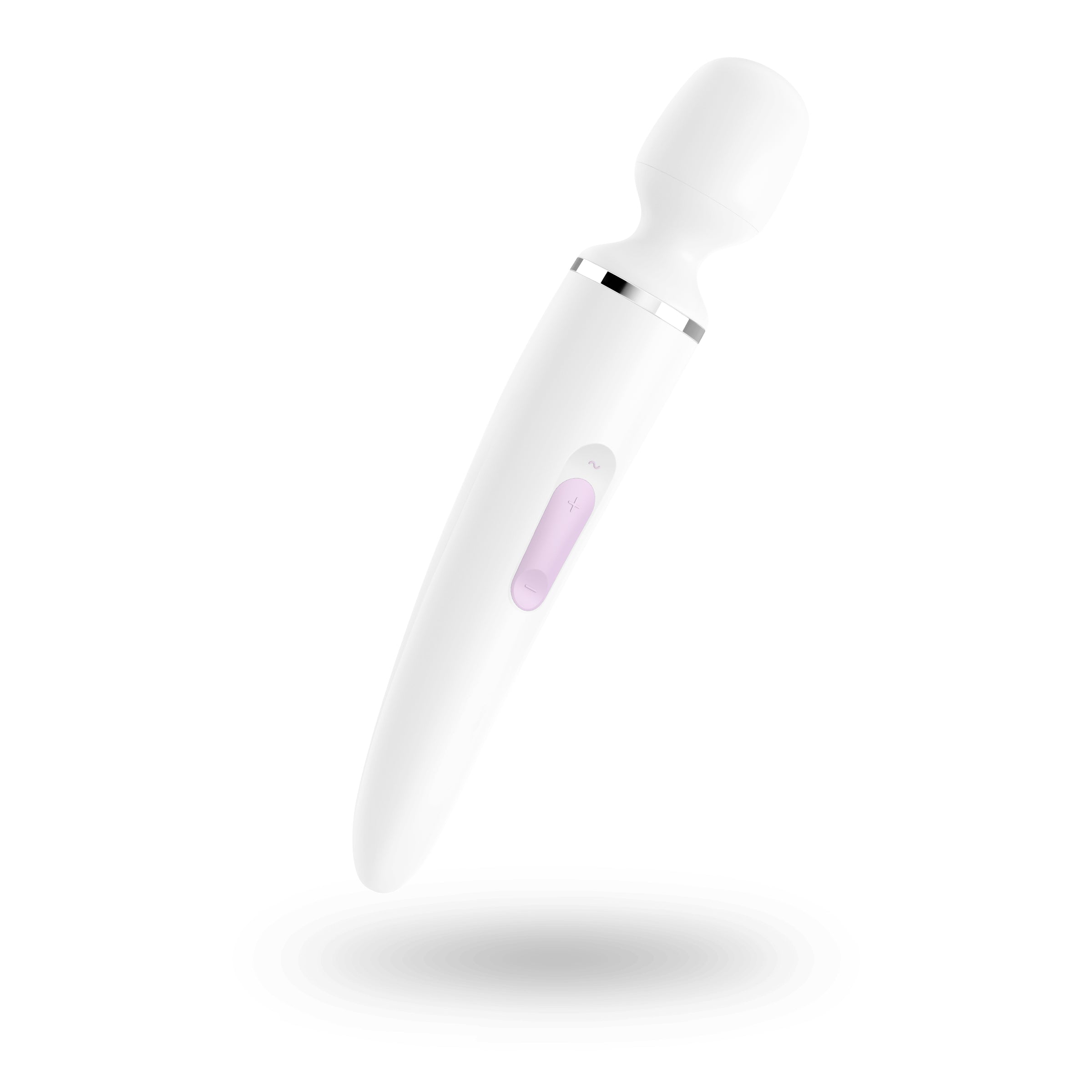 Satisfyer Wand-er Woman Rechargeable Massage Wand – White Massage Wand Secondary image