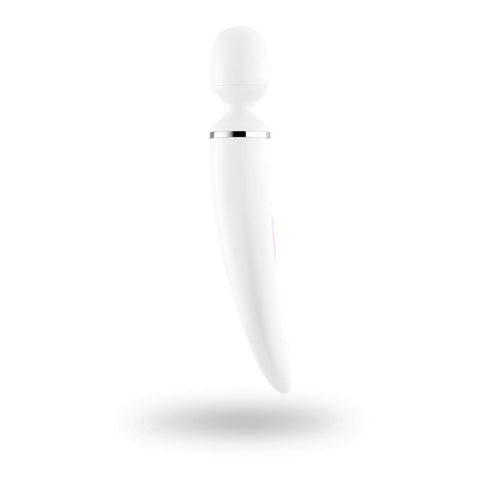 Satisfyer Wand-er Woman Rechargeable Massage Wand White Electric Massager