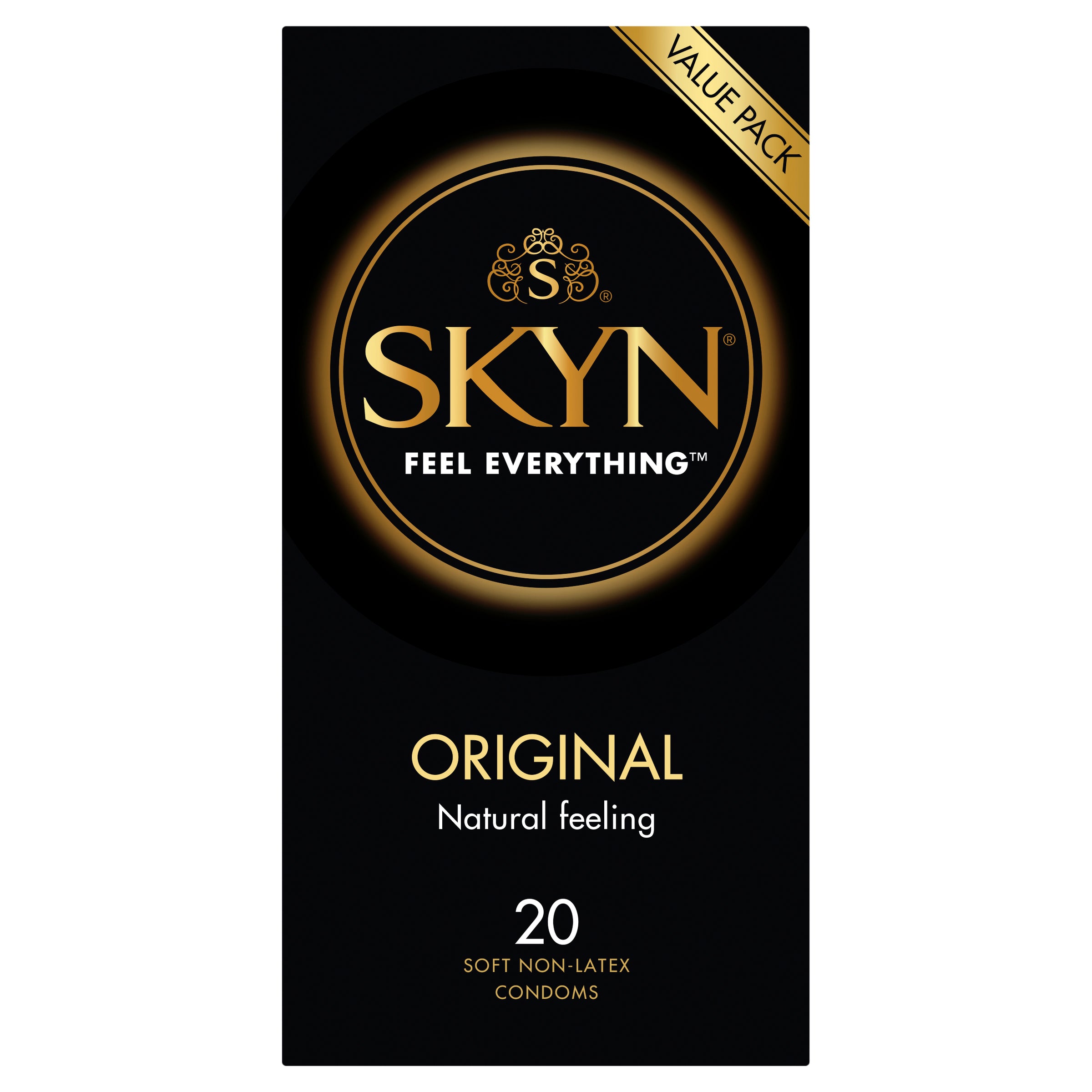 Skyn Original – Natural Feeling Polyisoprene Condoms 53mm 20 Pack > Essentials > Condoms