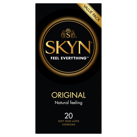 Skyn Original Condoms 20 Pack Non Latex Condoms