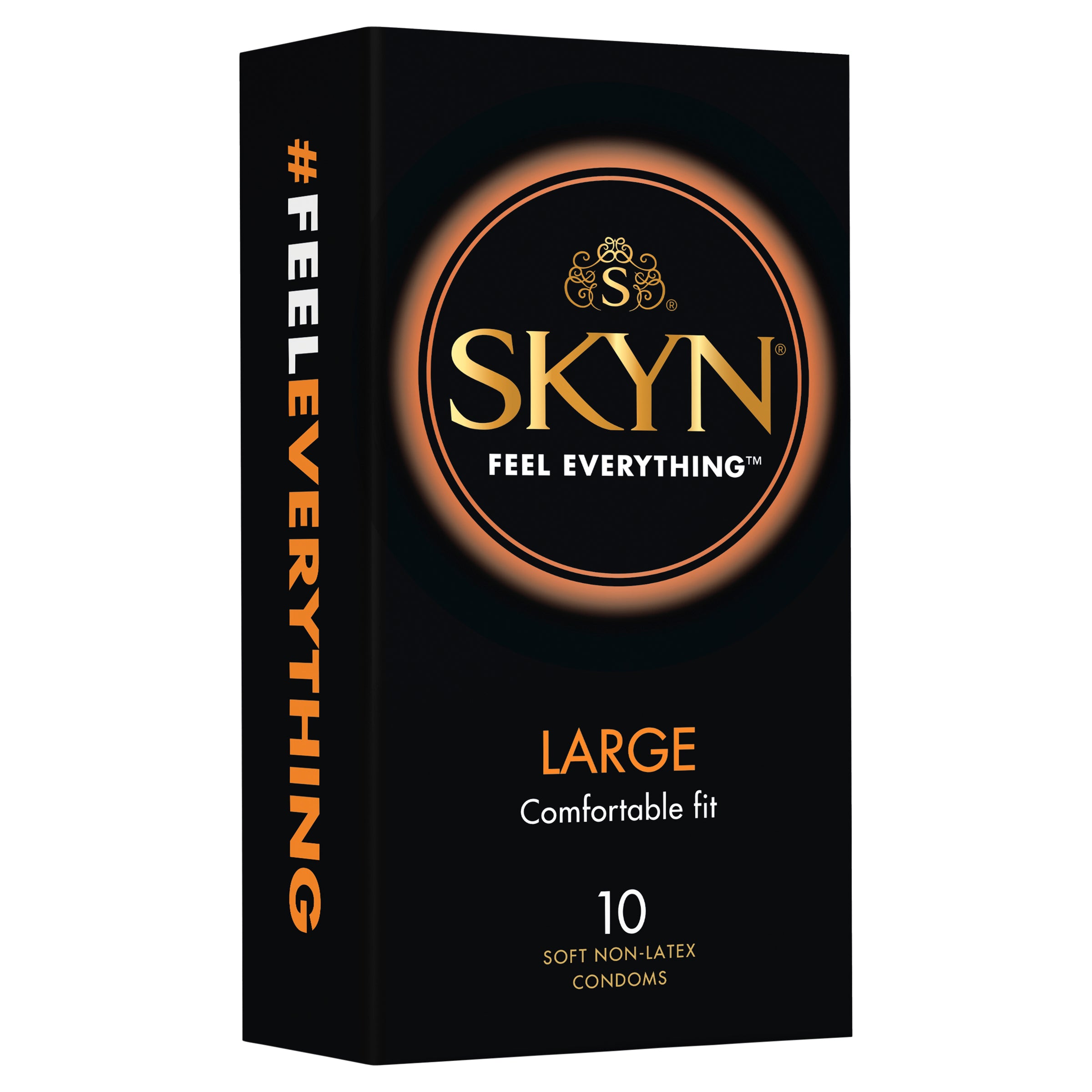 Skyn Large – Extra Comfort Polyisoprene Condoms 56mm 10 Pack > Essentials > Condoms