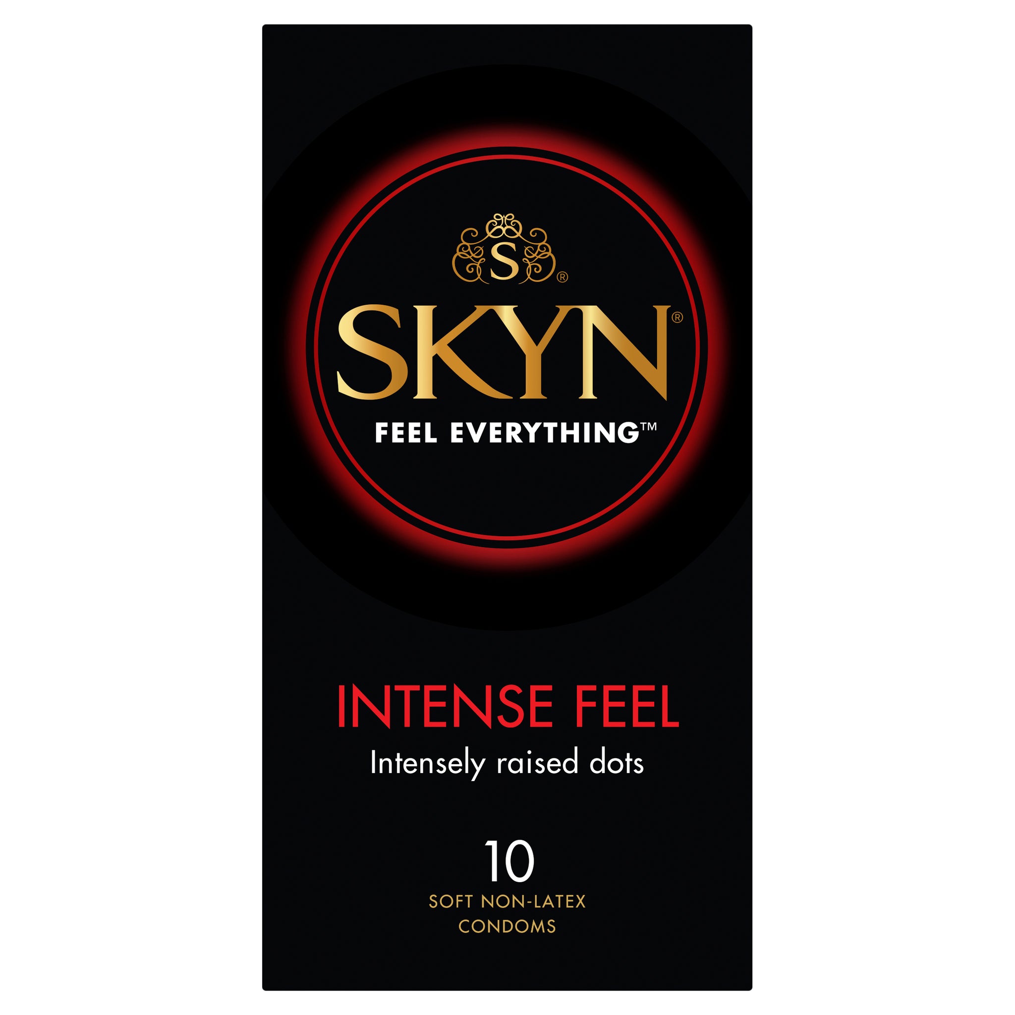 Skyn Intense Feel Condoms – Textured with Raised Dots 10 Pack > Essentials > Condoms > Non-Latex