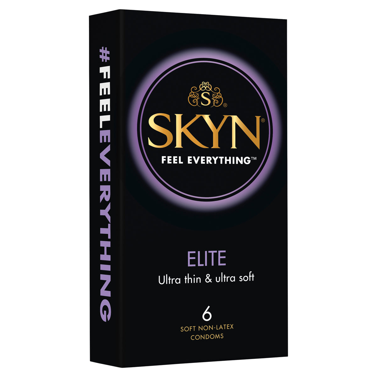 Skyn Elite Ultra Thin Non-Latex Condom – Ultra Soft Natural Feeling 6. Pack > Essentials > Condoms > Non-Latex