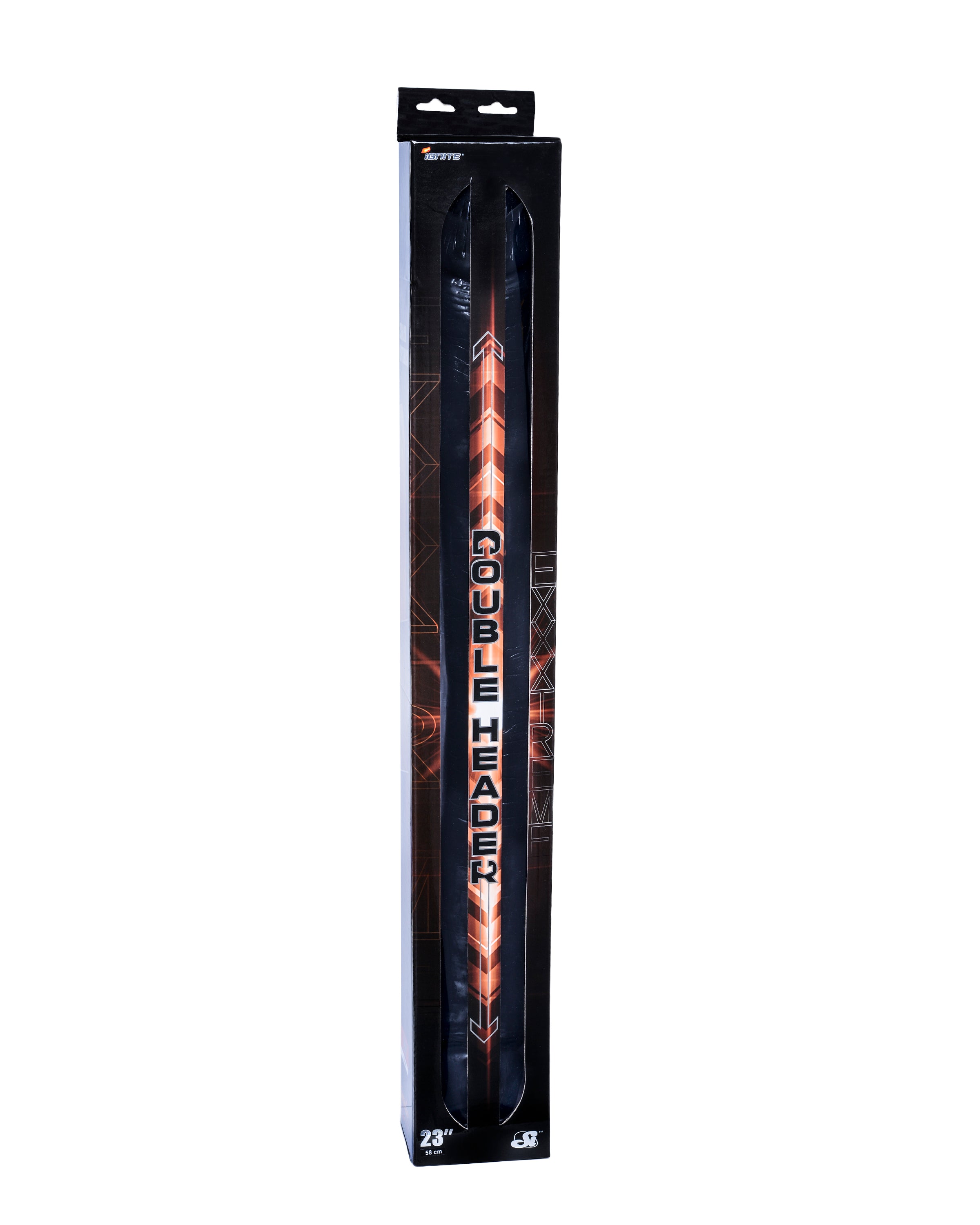 Exxxtreme Double Dong 23in Black Realistic PVC 2.35in > Dildos > Double Dildos