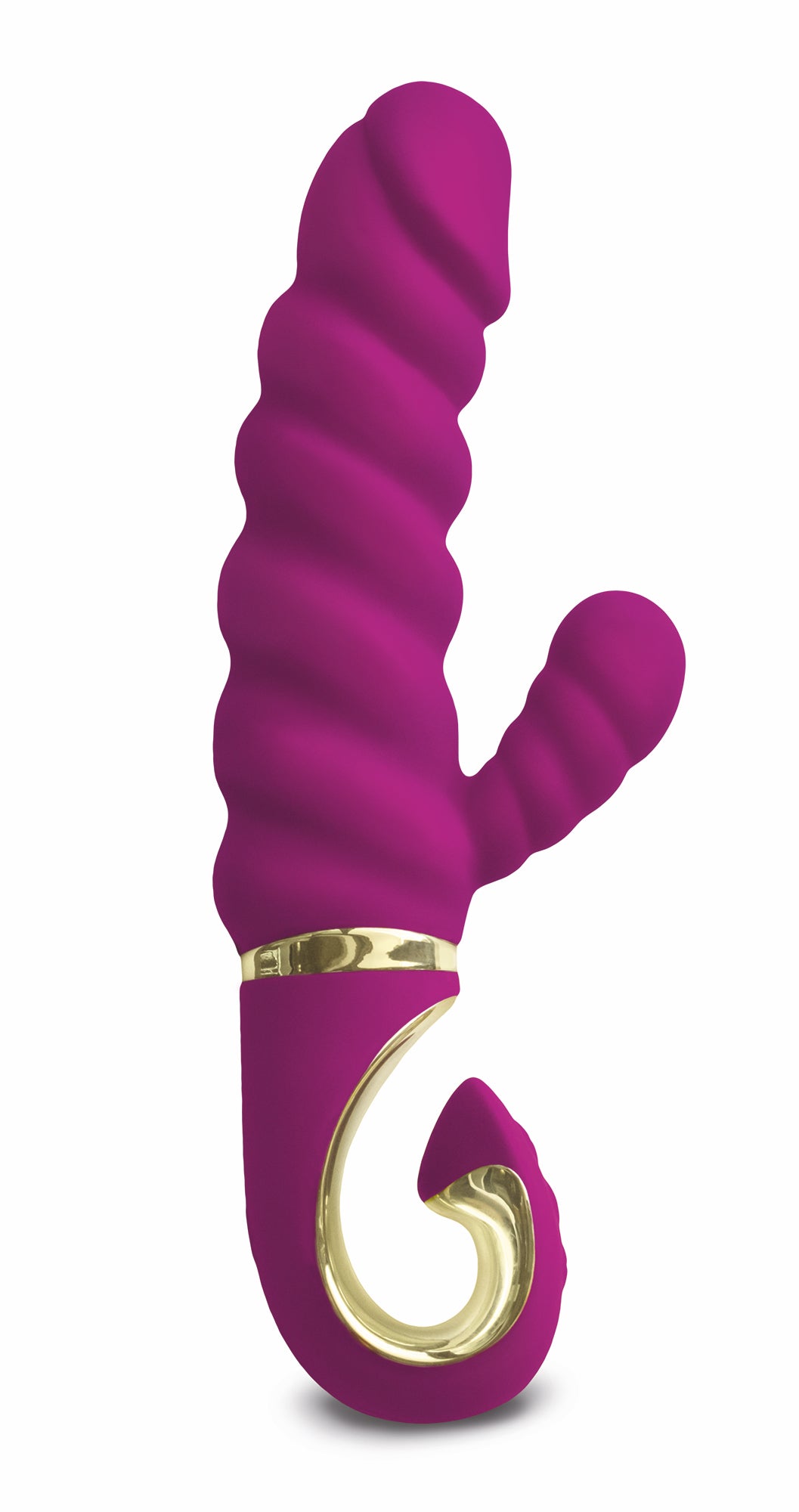 Gcandy Raspberry Dual Motor Vibrator Waterproof 4 Inch Raspberry > Vibrators > Ladies > Rabbit