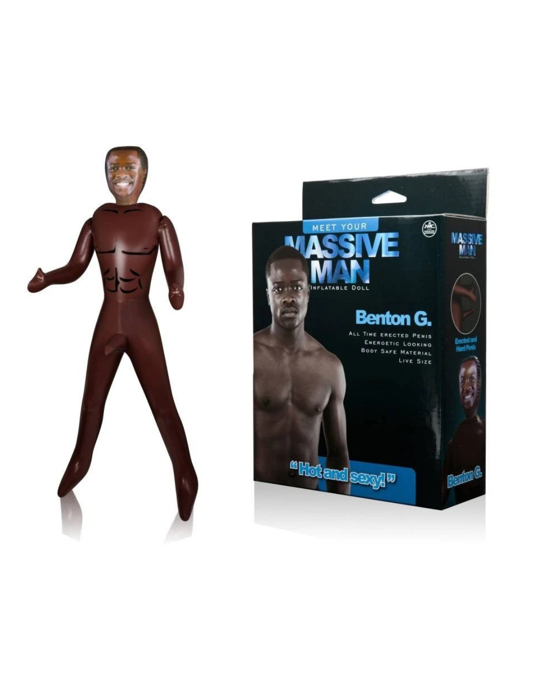 Massive Man Brenton G PVC Doll 1.54 Meters Inflatable Male Doll > Sex Toys > Sex Dolls > Novelty Inflatables
