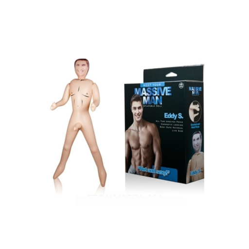 Excellent Power Massive Man Eddy S – Inflatable Doll with 7 Inch Erect Penis > Sex Toys > Sex Dolls > Novelty Inflatables